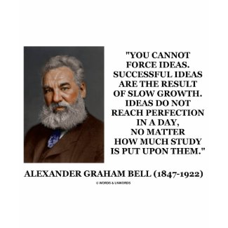 You Cannot Force Ideas Are Result Of Slow Growth shirt