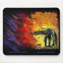You Can't Beat Me Down mousepad