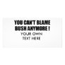 You can't blame Bush anymore Photo Card Template