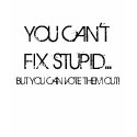 YOU CAN'T FIX STUPID..., BUT YOU CAN VOTE THEM ... t-shirts by kehako YOU CAN'T FIX STUPID..., BUT YOU CAN VOTE THEM ... t-shirts