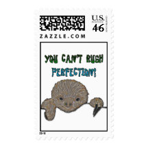 You Can't Rush Perfection Baby Sloth Postage