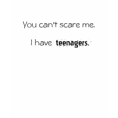 You can't scare me, I have teenagers. by mcccmu