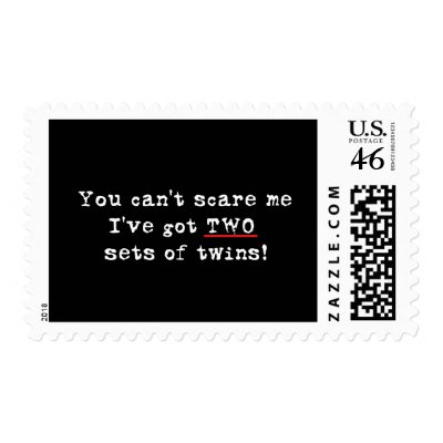You can't scare me two sets of twins by Scrappintwins
