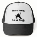 You Can't See Me hats