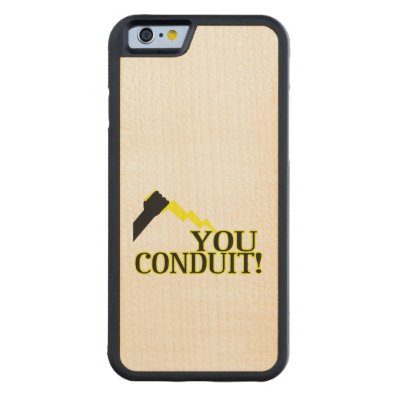 You Conduit Carved® Maple iPhone 6 Bumper
