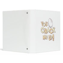 You Crack Me Up! Vinyl Binder