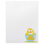 you crack me up funny cracked chick bird letterhead
