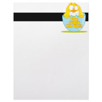 you crack me up funny cracked chick bird letterhead template