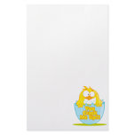 you crack me up funny cracked chick bird personalized stationery