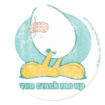 You Crack Me Up Stickers