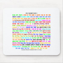 YOU CULINARY IDIOM MOUSEPAD
