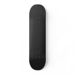 You Customize Jet Black Custom Skateboard