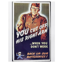 You Cut Off His Right Arm flyers by ww2posters You Cut Off His Right Arm flyers