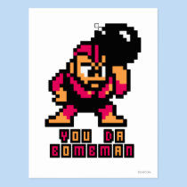 You Da Bombman postcards