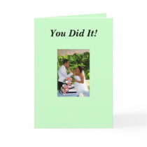 You Did It! cards