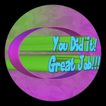 You Did It! Great Job!!! Sticker by Firecrackinmama You Did It! Great Job!!! Sticker