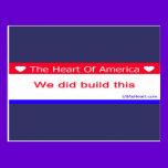 You Didn't Build That - We Did Build This postcards