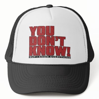 You Don't Know Hat by wislander
