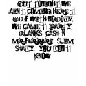 you don't know t-shirts