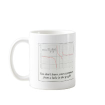 You don't know your asymptote... mugs