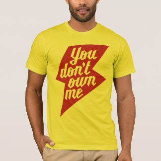 you dont own me shirt