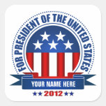 "YOU" For President 2012 Sticker