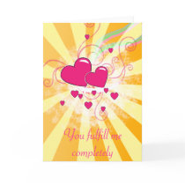 You fulfill me .... cards