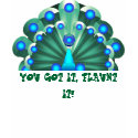 YOU GOT IT, FLAUNT IT! t-shirts