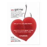You Got Me | Postcard