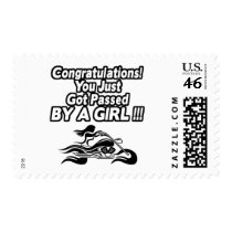 You Got Passed By A Girl stamps
