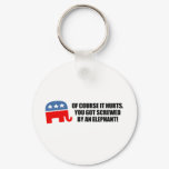 You got screwed by an elephant