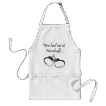 You had me at Handcuffs aprons