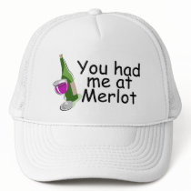 You Had Me At Merlot Mesh Hats
