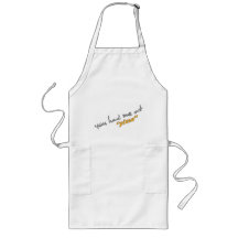 You had me at "pizza" - DIY Baking apron
