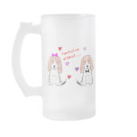 You Had Me At Woof Basset Frosted Mug