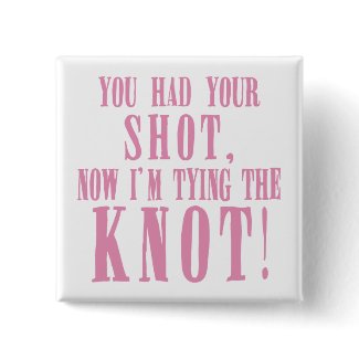 bride to be button