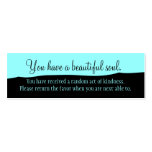 You Have A Beautiful Soul Business Card Template