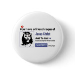 You have A Friend Request From Jesus Christ buttons