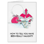 YOU HAVE BEEN NAUGHTY GREETING CARDS