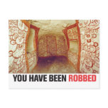 You Have Been Robbed postcard (Guatemala)