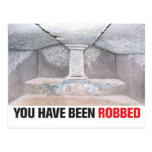 You Have Been Robbed postcard (Italy) postcards