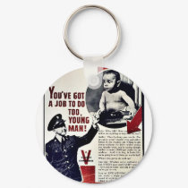 You Have Got A Hon To Do Too Yougn Man keychains