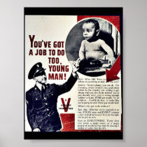 You Have Got A Hon To Do Too Yougn Man Posters