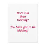 You have got to be kidding postcards