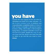 you have | mini-print invitations
