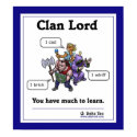 You have much to learn - bordered poster posters by deltatao You have much to learn - bordered poster posters