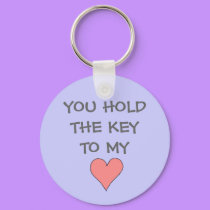 You Hold The Key To My Heart - keychain by Horseshoes3 You Hold The Key To My Heart - keychain