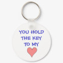 You Hold The Key To My Heart - keychain