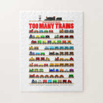 You Just Can't Have Too Many Trains! puzzles