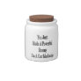 You Just Made A Powerful Enemy I'm A Car Mechanic Candy Jar